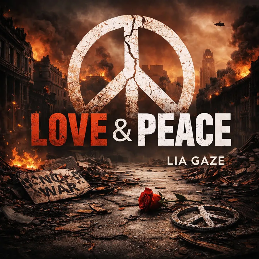 Lia Gaze · Love & Peace cover